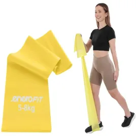 tasma-treningowa-do-cwiczen-pilates-2000x150x025mm-5-8kg-zolta