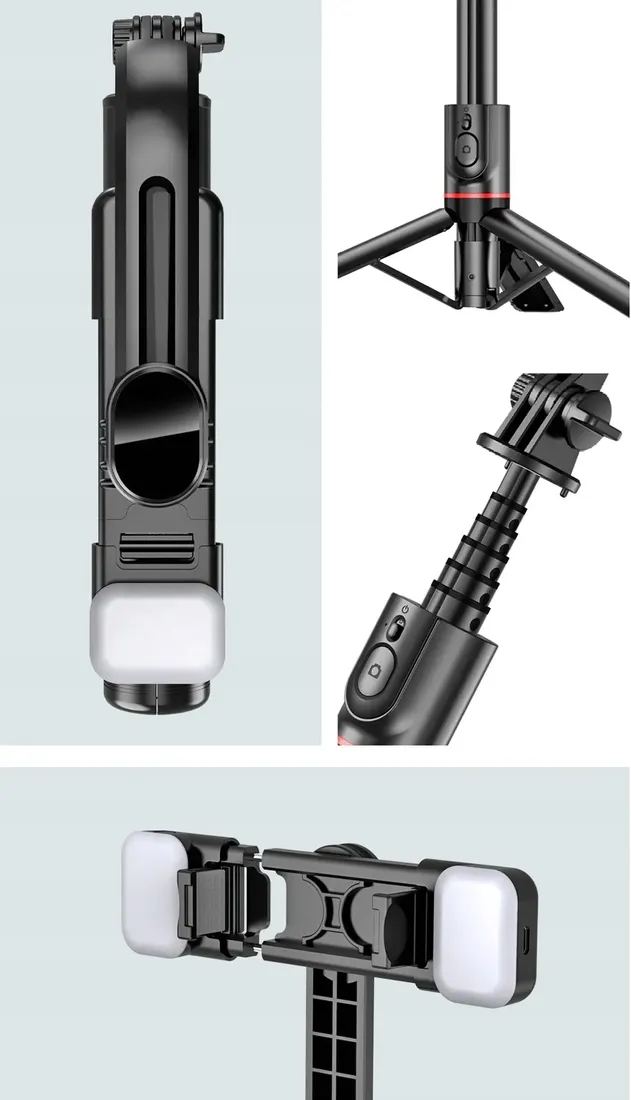 feegar-kijek-do-selfie-stick-tripod-bluetooth-led-stan-nowy