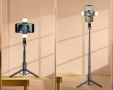 feegar-kijek-do-selfie-stick-tripod-bluetooth-led-model-flash-stan-nowy