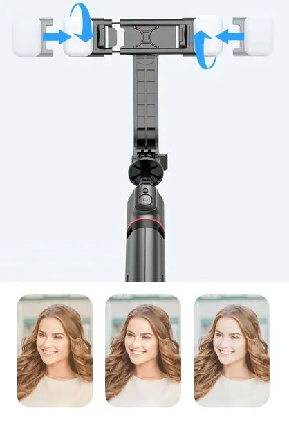 feegar-kijek-do-selfie-stick-tripod-bluetooth-led-kod-producenta-5904610880302-stan-nowy