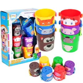 zabawka-dla-dzieci-do-kapieli-kubeczki-wiaderka-zwierzatka