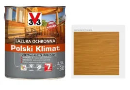 v33-lazura-ochronna-polski-klimat-7-lat-25l-sosna-skandynawska