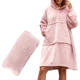 bluzair-miekka-bluza-koc-szlafrok-oversize-rozowy