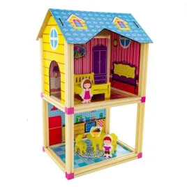 domek-dla-lalek-2-pietra-mebelki-2-figurki