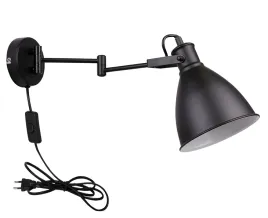 kinkiet-espera-1x40w-e27-czarny-loftowy-z-wtyczka-i-wlacznikiem