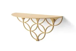 nowoczesna-polka-scienna-holo-ps-gold-polyhedra-metal