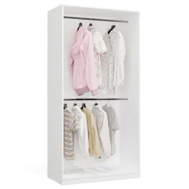garderoba-szafa-openo-2w-biala-modulowa-regal-z-2-drazkami-do-sypialni