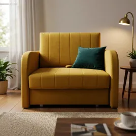 sofa-rozkladana-jednoosobowa-funkcja-spania-amerykanka-wygodna-fotel-zolty