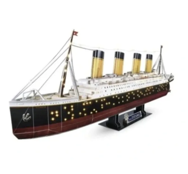 lego-puzzle-titanic-3d-led-statek-266-elementow-marka-inna