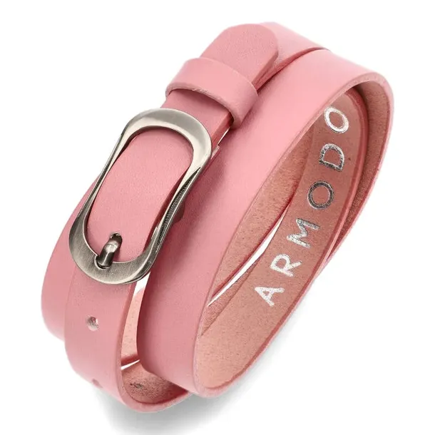 pasek-armodo-23-200-k-pink-wzor-dominujacy-bez-wzoru