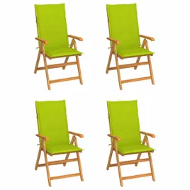 krzesla-ogrodowe-4-szt-jasnozielone-poduszki-drewno-tekowe