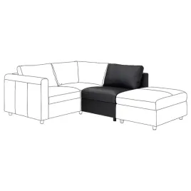 ikea-vimle-sekcja-1-osobowa-grann-bomstad-czarny