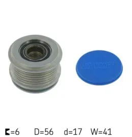 kolo-pasowe-alternatora-vw-vkm03100-skf