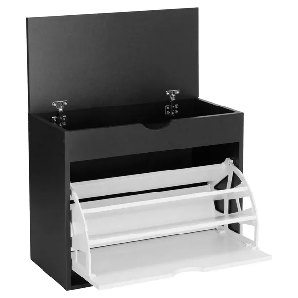 szafka-na-buty-hedor-black-white-informacje-dodatkowe-z-uchylnymi-drzwiczkami