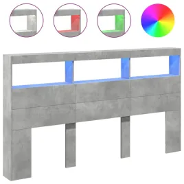 zaglowek-z-polkami-i-led-szarosc-betonu-180x17x102-cm