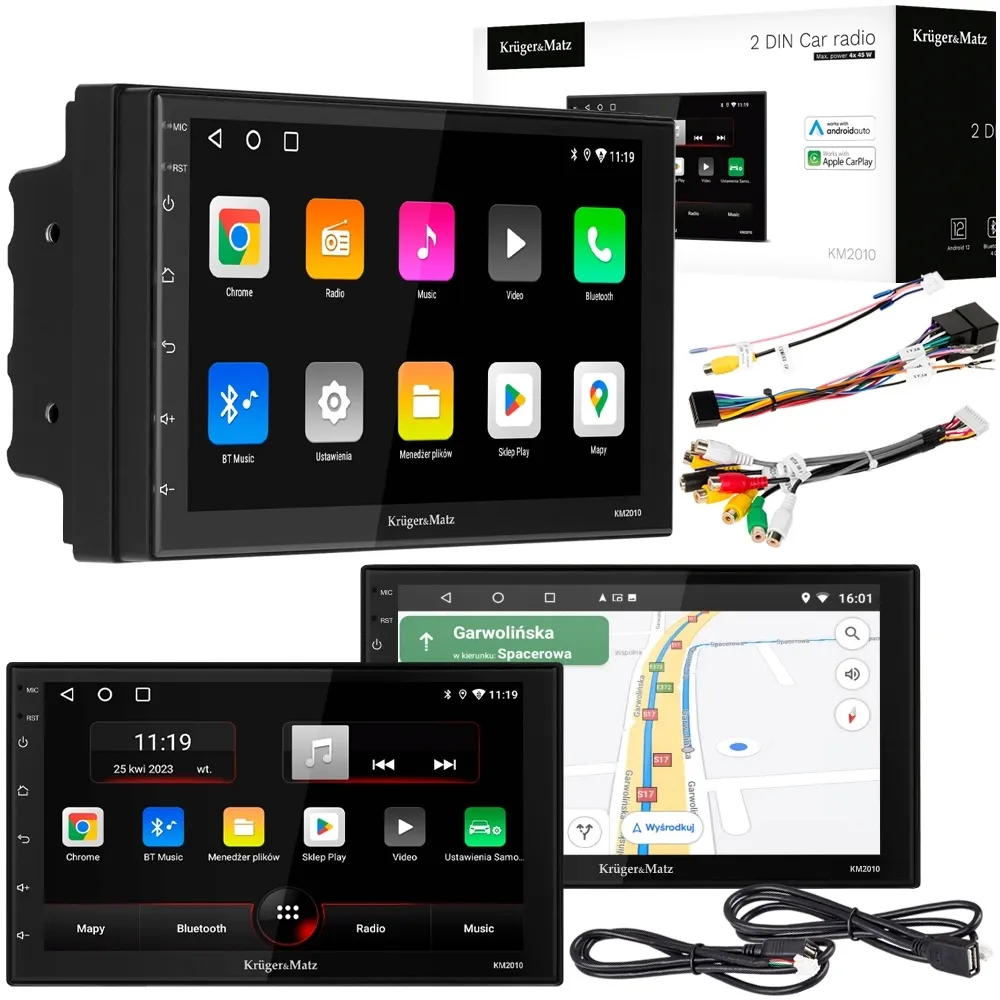 radio-samochodowe-krugerandmatz-carplay-androidauto-7-2din-bluetooth-usb-aux-stan-nowy