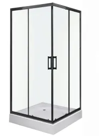 kabina-prysznicowa-kwadratowa-80-x-80-czarna-brodzik-16-cm-syfon-gratis