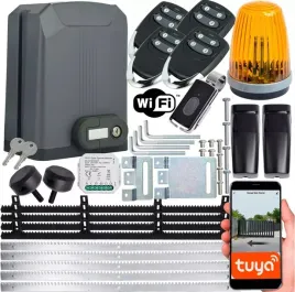 naped-automat-do-bramy-przesuwnej-do-600kg-5-pilotow-lampa-fotokomorki-wifi