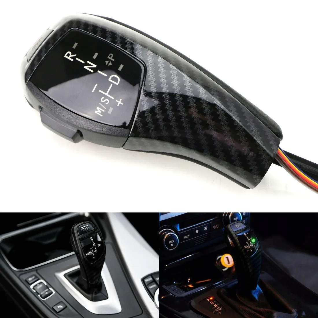 galka-zmiany-biegow-led-bmw-e46-e60-e61-automat-stan-nowy