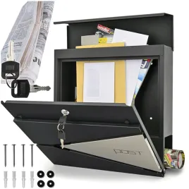 skrzynka-na-listy-pocztowa-stalowa-ocynkowana-z-kluczykami-gazety-ulotki