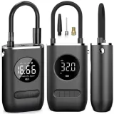 kompresor-pompka-do-samochodu-roweru-materaca-latarka-10-3bar-akumulatorowa-stan-nowy