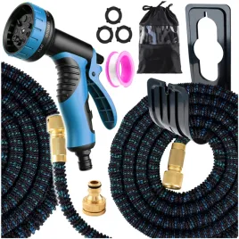 waz-ogrodowy-elastyczny-rozciagliwy-15m-do-45m-pistolet-zlaczki-uchwyt