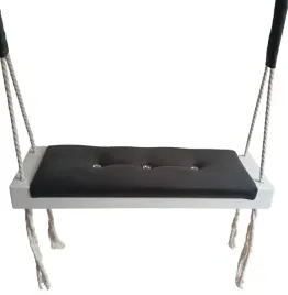 hustawka-biala-dla-dzieci-dom-ogrod-pokoj-prezent-tapicerowana-czarna-70x20