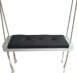 hustawka-biala-dla-dzieci-dom-ogrod-pokoj-prezent-tapicerowana-czarna-60x20