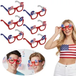 okulary-party-usa-amerykanskie-symbole-papierowe-mix-6-szt