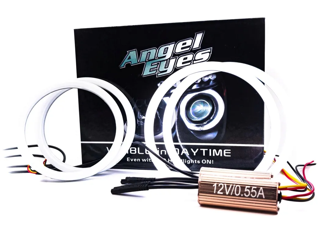 2w1-ringi-led-bmw-e30-e32-e34-zolto-biale-4x-80mm-stan-nowy