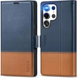 tucch-etui-skorzane-z-klapka-do-samsung-galaxy-s25-ultra-granatowo-brazowe