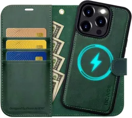 ocase-etui-skorzane-do-iphone-15-stojak-magsafe-portfel-rfid-2w1-zielone