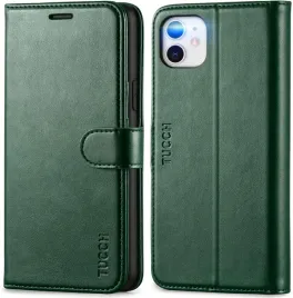 tucch-etui-skorzane-z-klapka-do-iphone-11-portfel-stojak-butelkowa-zielen