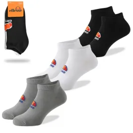 ellesse-skarpety-stopki-3-pary-krotkie-mix-rozmiar-35-38