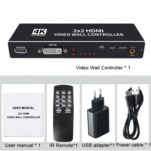 kontroler-sciany-4k-2x2-video-wall-controller-hdmi-stan-nowy