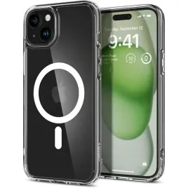 etui-spigen-ultra-hybrid-magsafe-do-iphone-15-bialy