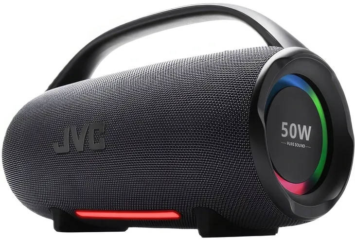 GŁOŚNIK BEZPRZEWODOWY JVC XS-E524B CZARNY BLUETOOTH 50W IPX6 TWS 20H USB