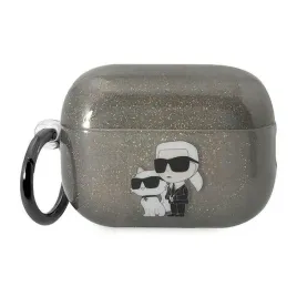 etui-airpods-pro-2-karl-lagerfeld-glitter-nft-karl-and-choupette-czarne