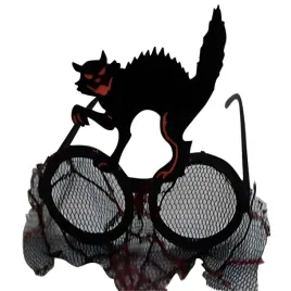 okulary-party-halloween-kot-czarny-partytino