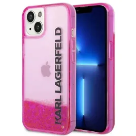 etui-karl-lagerfeld-liquid-glitter-logo-do-iphone-14-plus-rozowe