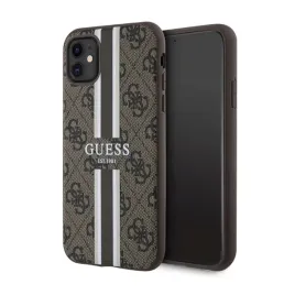 etui-guess-4g-printed-stripes-do-iphone-11-magsafe-brazowe
