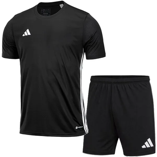 KOMPLET MĘSKI ADIDAS KOSZULKA T-SHIRT + SPODENKI - STRÓJ SPORTOWY - S