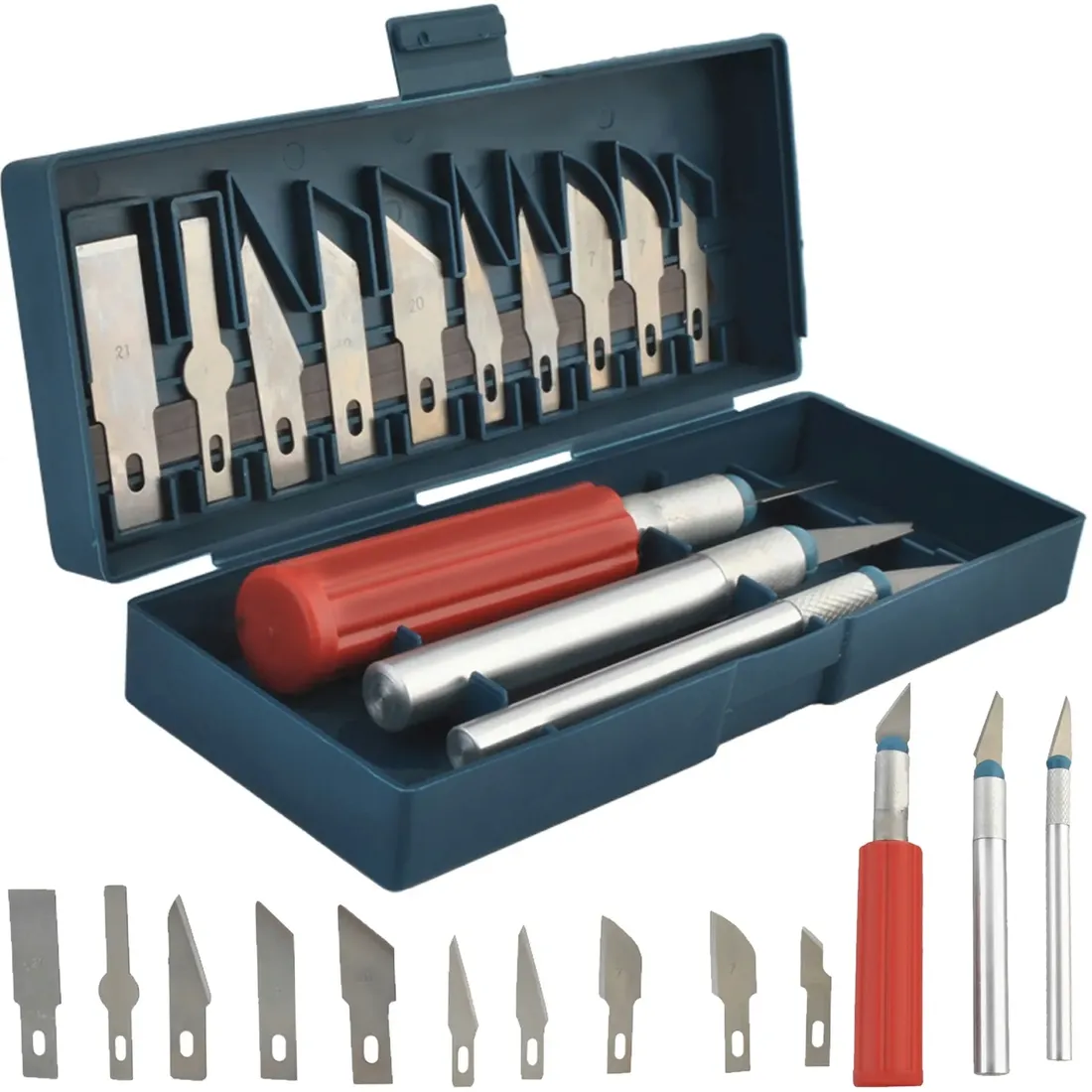 zestaw-skalpel-nozyk-modelarski-13-elementow-etui