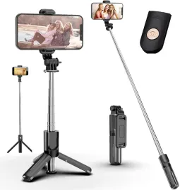 Zdjęcie produktu KIJEK DO SELFIE STICK TRIPOD STATYW PILOT BLUETOOT STOJAK DO ZDJĘĆ + UCHWYT