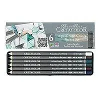 grafit-akwarelowy-kolorowy-6szt-cretacolor