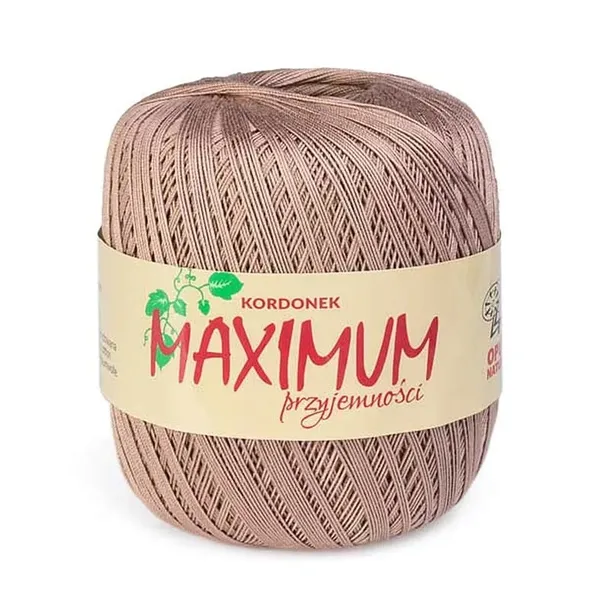 Kordonek Opus MAXIMUM nr 1783 jasny brąz 100g 565m bawełna