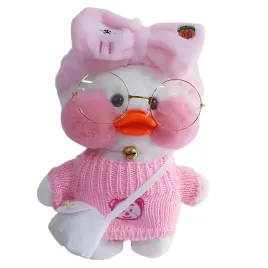 lalafanfan-kaczka-pluszowa-30-cm-urocza-maskotka-z-akcesoriami-dla-dzieci