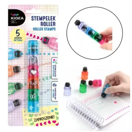 kidea-stempelek-samotuszujacy-roller-szlaczki-5-wzorow