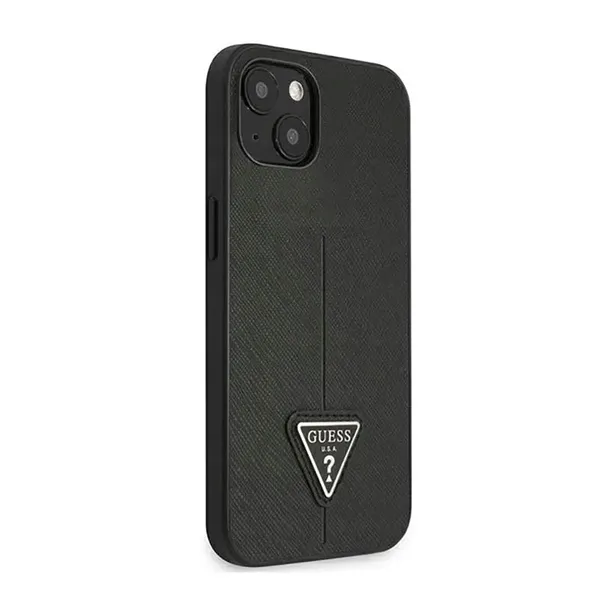 etui-guess-saffiano-triangle-logo-do-iphone-14-plus-czarne-kolor-czarny