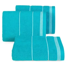 recznik-frotte-z-bordiura-mira-30x50-turkusowy